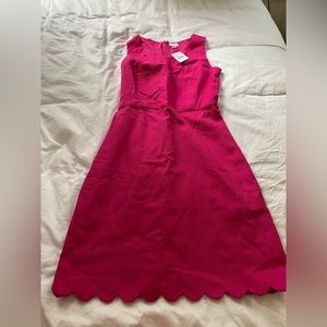 J Crew Scalloped Dress